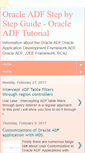 Mobile Screenshot of learnoracleadf.com